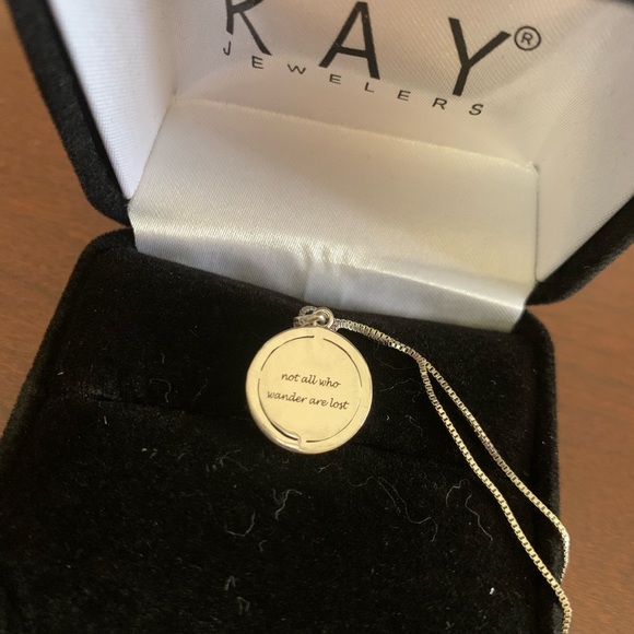 Compass necklace kay jewelers Clearance